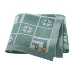 New Material Customizable Knitted Baby Blanket Mimixiong