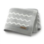 Wavy Stripes Mantas  Newborn Baby Knitted Blanket Mimixiong