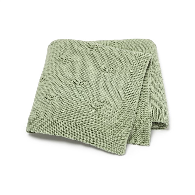 Baby Wrap Towel Swaddling for Babies Pointelle Blanket Mimixiong