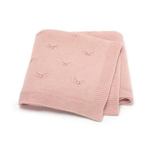 Baby Wrap Towel Swaddling for Babies Pointelle Blanket Mimixiong
