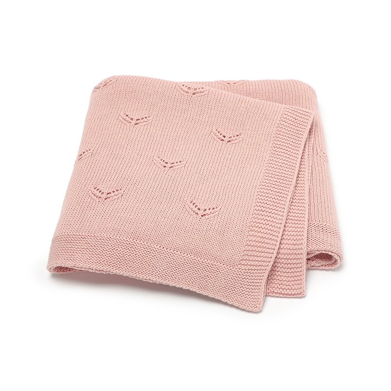 Baby Wrap Towel Swaddling for Babies Pointelle Blanket Mimixiong
