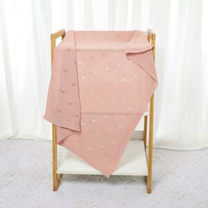 Baby Wrap Towel Swaddling for Babies Pointelle Blanket Mimixiong