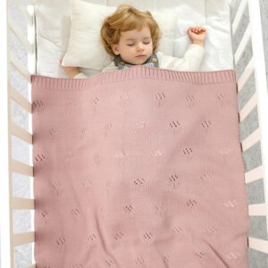 100% Acrylic Soft Newborn Baby Wrap Swaddle Blanket Mimixiong