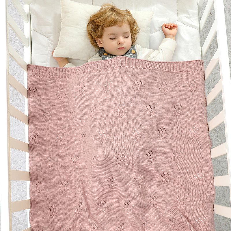 100% Acrylic Soft Newborn Baby Wrap Swaddle Blanket Mimixiong