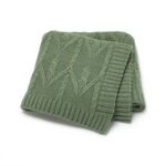 Fast Shipping Knitted Baby Swaddle Throw Blanket Mimixiong