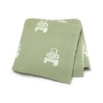 Jacquard Toddler Swaddle Throw Blanket Baby Gift Mimixiong