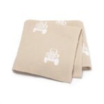 Jacquard Toddler Swaddle Throw Blanket Baby Gift Mimixiong