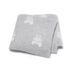 Jacquard Toddler Swaddle Throw Blanket Baby Gift Mimixiong