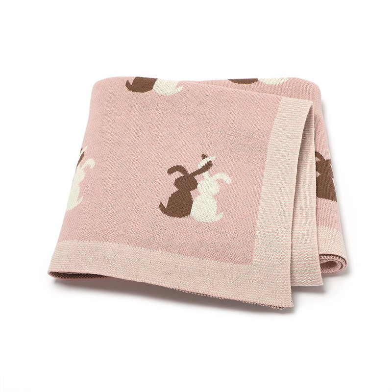 Top Ranking Knitted Easter Bunny Baby Blankets Mimixiong