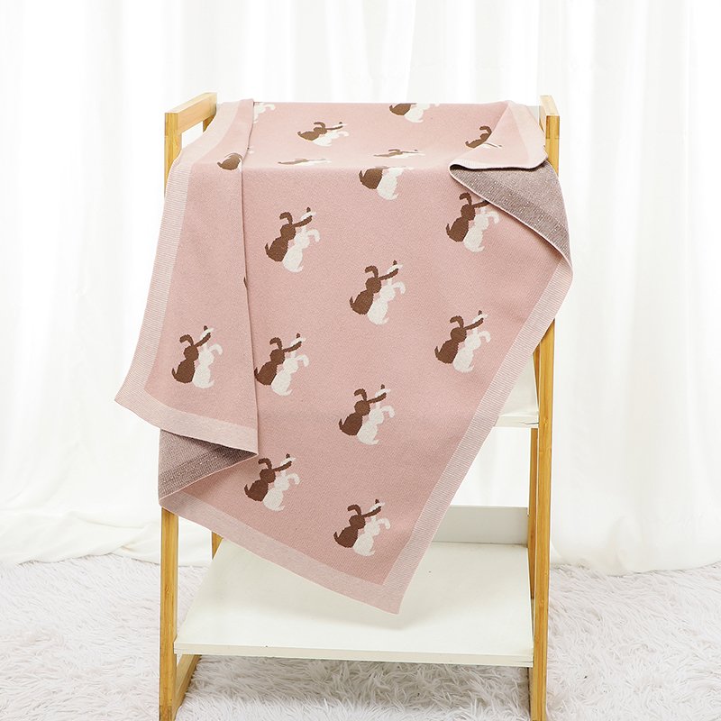 Top Ranking Knitted Easter Bunny Baby Blankets Mimixiong
