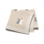 Top Ranking Knitted Easter Bunny Baby Blankets Mimixiong