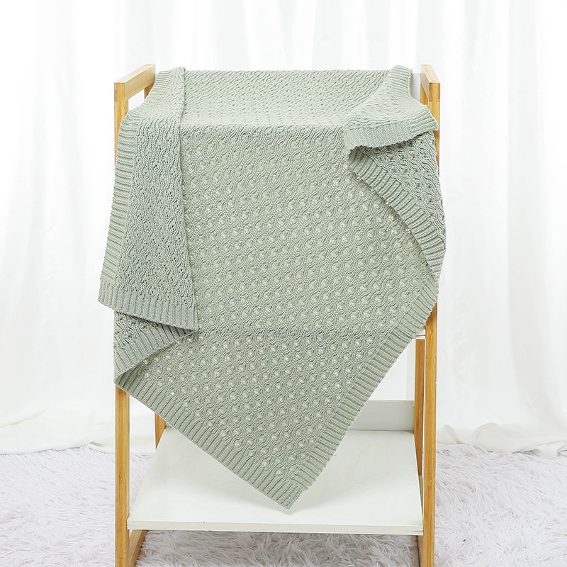 Throws Towel Blankets Ins Custom Knitted Blanket Mimixiong