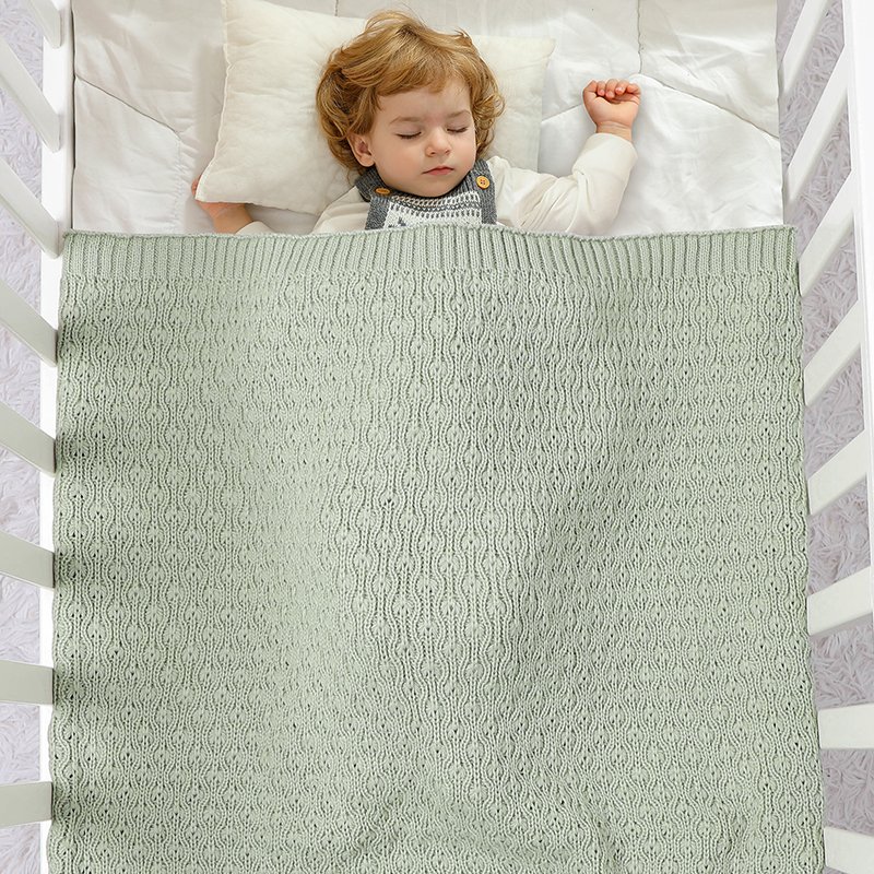 Throws Towel Blankets Ins Custom Knitted Blanket Mimixiong