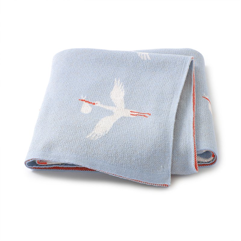 Soft Cotton Bed Sheet Quilt Stroller Swaddle Blanket Mimixiong