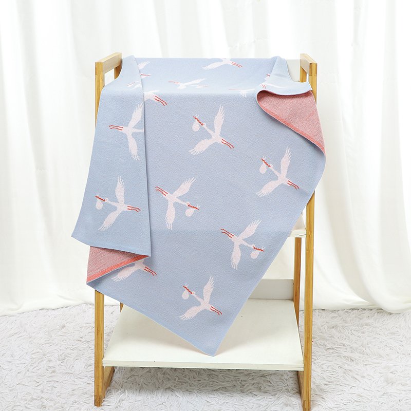 Soft Cotton Bed Sheet Quilt Stroller Swaddle Blanket Mimixiong