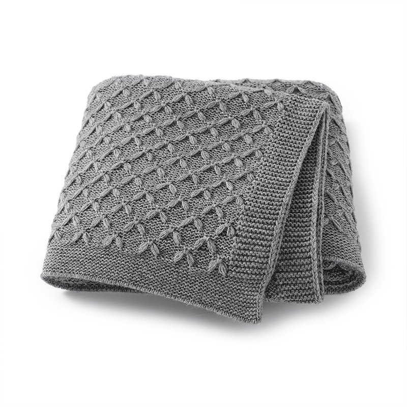Soft Baby Crochet Knitted Bedding Cover Blanket Mimixiong