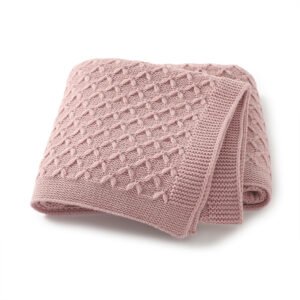 Soft Baby Crochet Knitted Bedding Cover Blanket Mimixiong