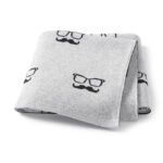 Knitted Newborn OEKO TEX Baby 100% Cotton Blankets Mimixiong