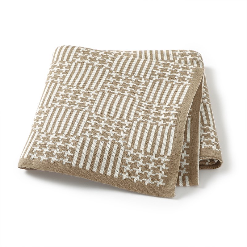 Swaddle Knitted Super Soft Baby Receiving Blanket Mimixiong