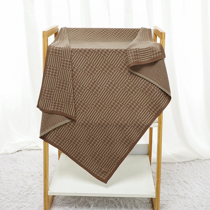 Swaddle Knitted Super Soft Baby Receiving Blanket Mimixiong
