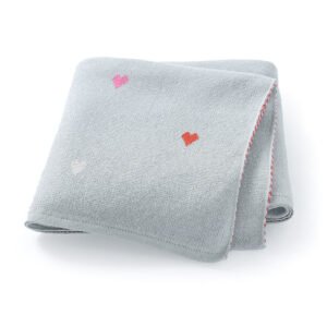 Stroller Covers Custom Colorful Hearts Cozy Nursery Blanket Mimixiong