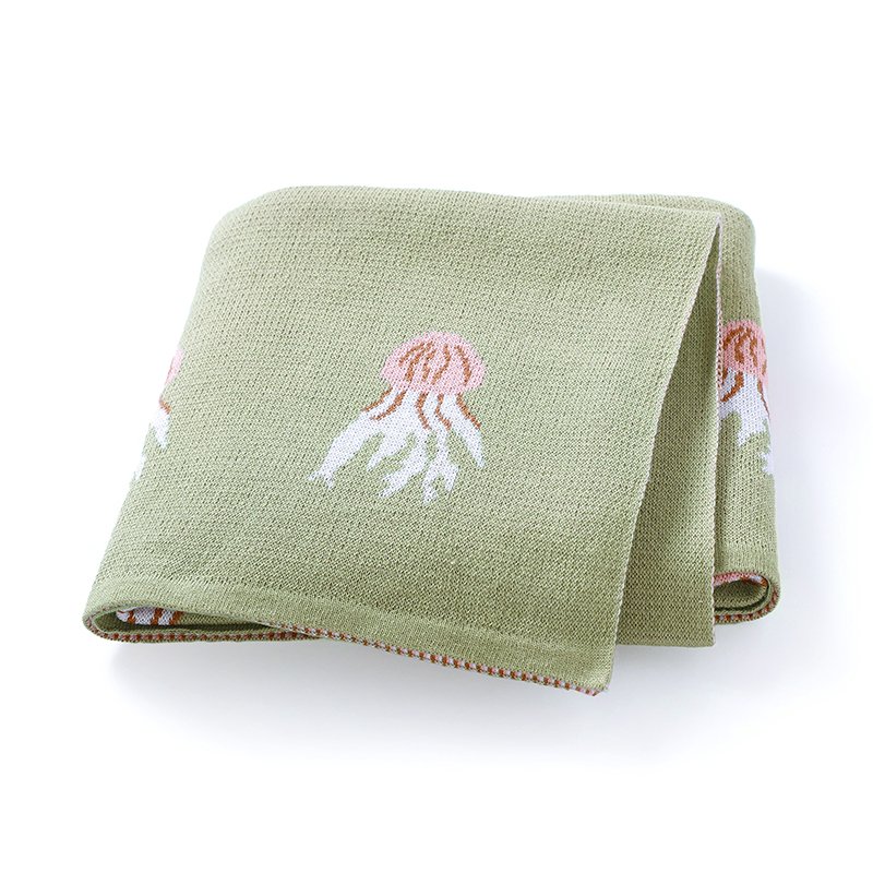 Animal Customized 100% Cotton Baby Security Blanket Mimixiong