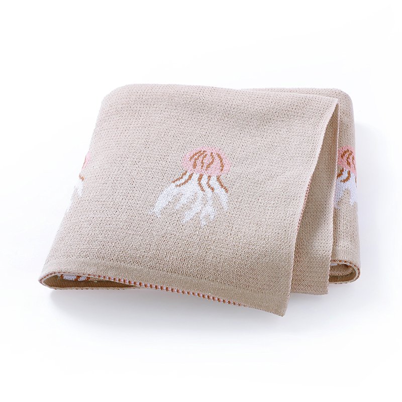 Animal Customized 100% Cotton Baby Security Blanket Mimixiong