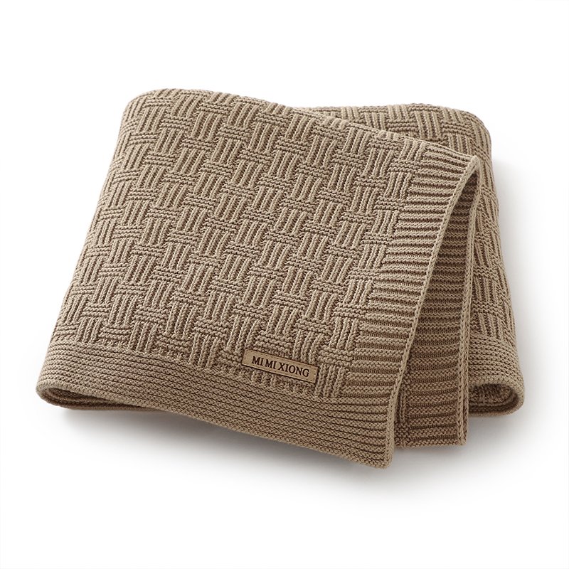 ODM/OEM Jacquard Design Swaddle Bedding Blankets Mimixiong