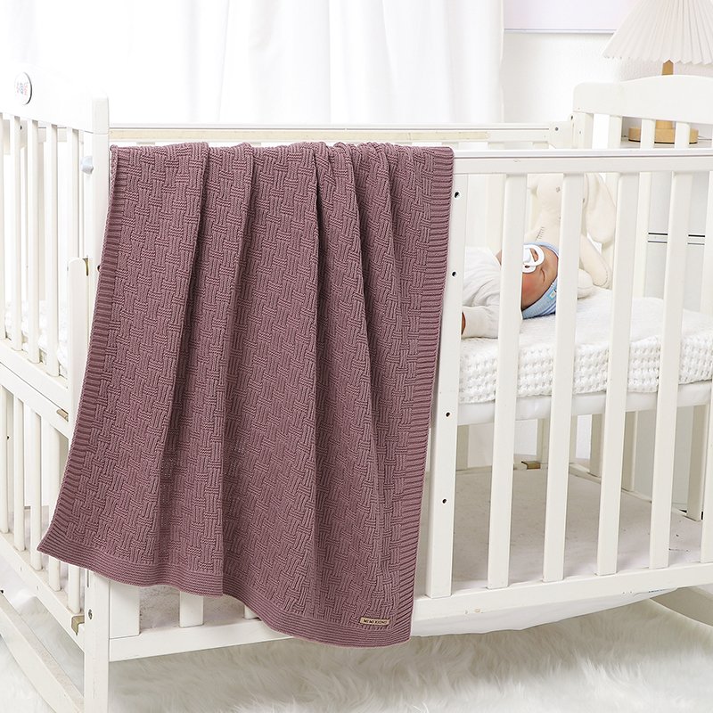ODM/OEM Jacquard Design Swaddle Bedding Blankets Mimixiong