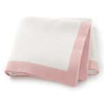 Love Heart Pattern Infants Knitted Newborn Blanket Mimixiong