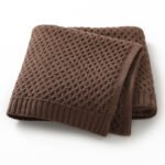 OEKO-TEX Wholesale Twist Cozy Knitted Blanket Mimixiong