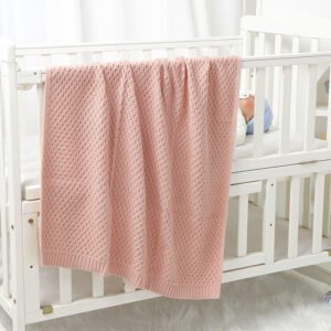 OEKO-TEX Wholesale Twist Cozy Knitted Blanket Mimixiong