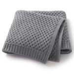 OEKO-TEX Wholesale Twist Cozy Knitted Blanket Mimixiong