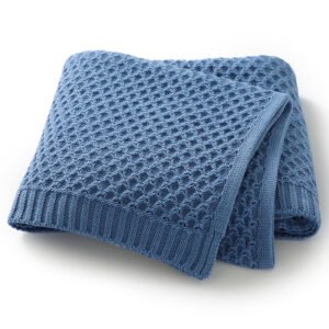 OEKO-TEX Wholesale Twist Cozy Knitted Blanket Mimixiong