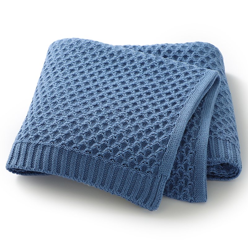 OEKO-TEX Wholesale Twist Cozy Knitted Blanket Mimixiong