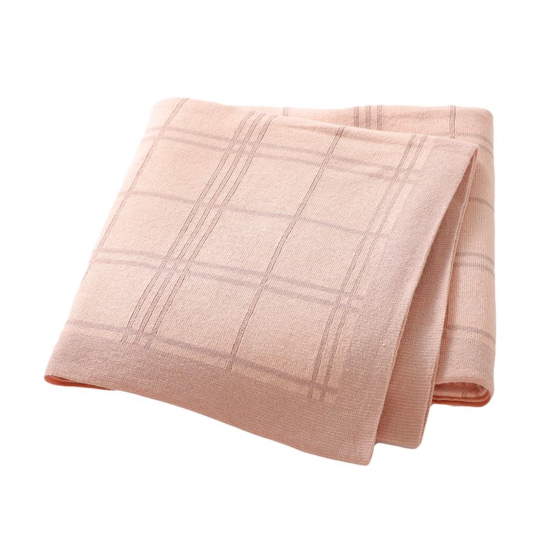Stroller Cover Jacquard Cotton Baby Knitted Blanket Mimixiong