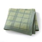 Stroller Cover Jacquard Cotton Baby Knitted Blanket Mimixiong