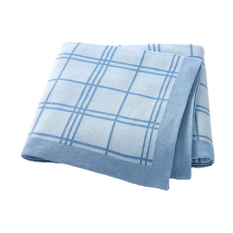 Stroller Cover Jacquard Cotton Baby Knitted Blanket Mimixiong