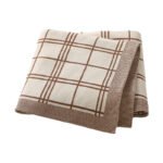 Stroller Cover Jacquard Cotton Baby Knitted Blanket Mimixiong