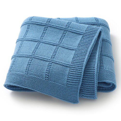Solid Color Drops Pattern Baby Swaddle Blanket Mimixiong