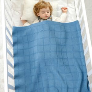 Solid Color Drops Pattern Baby Swaddle Blanket Mimixiong