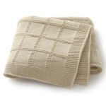 Solid Color Drops Pattern Baby Swaddle Blanket Mimixiong