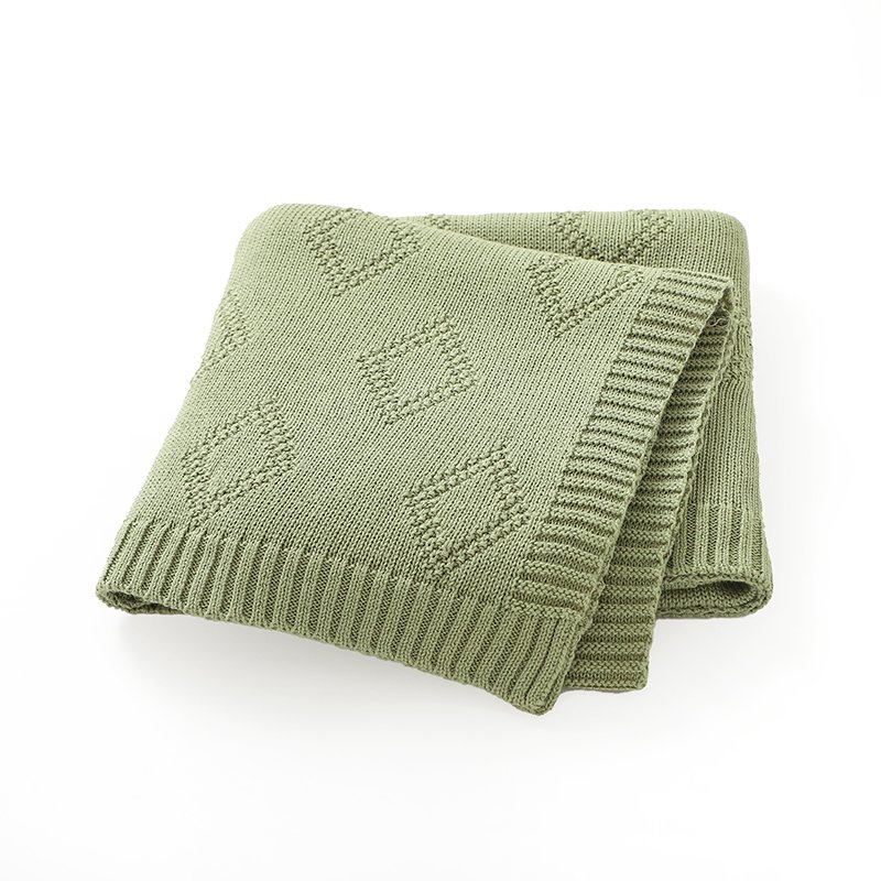 Wholesale High Quality Baby Travel Quilt Knitted Blanket Mimixiong