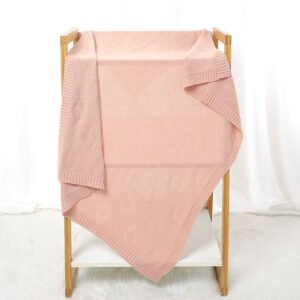 Wholesale High Quality Baby Travel Quilt Knitted Blanket Mimixiong