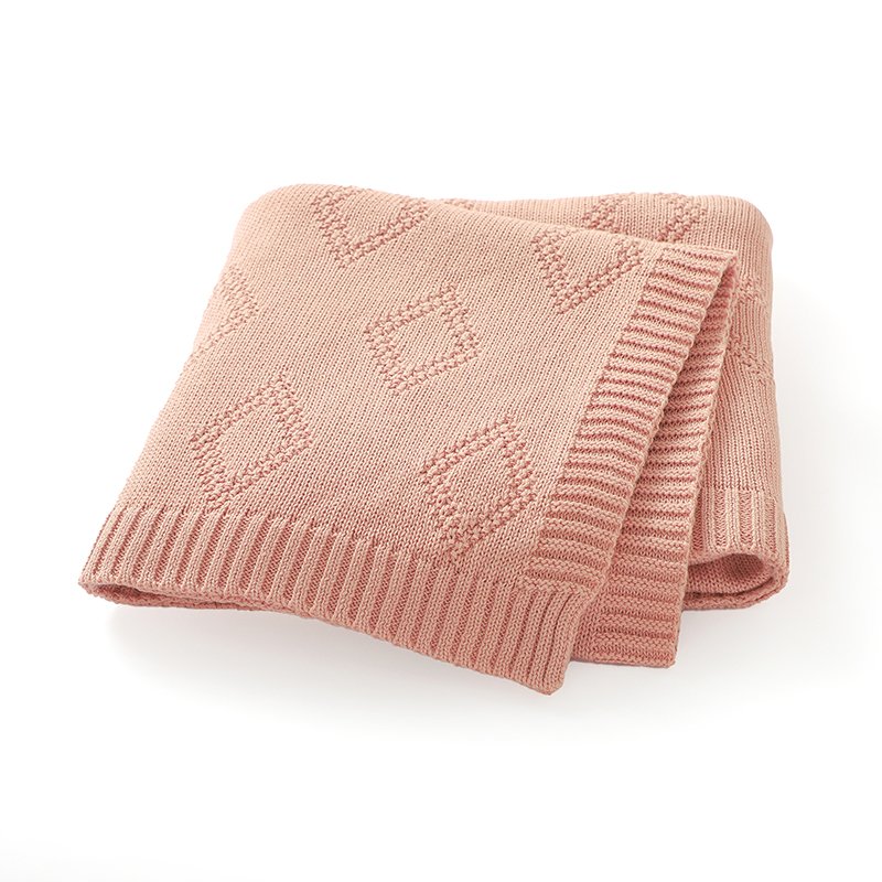 Wholesale High Quality Baby Travel Quilt Knitted Blanket Mimixiong