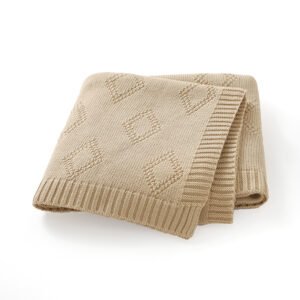 Wholesale High Quality Baby Travel Quilt Knitted Blanket Mimixiong