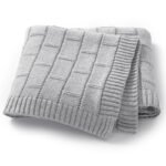 Swaddle Wrap Bedding Blanket Baby Knitted Blanket Mimixiong