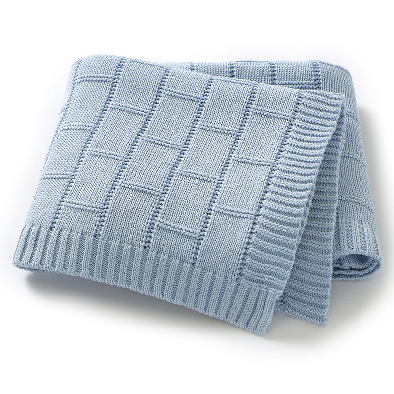 Swaddle Wrap Bedding Blanket Baby Knitted Blanket Mimixiong
