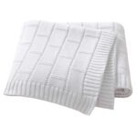 Swaddle Wrap Bedding Blanket Baby Knitted Blanket Mimixiong