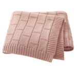 Swaddle Wrap Bedding Blanket Baby Knitted Blanket Mimixiong